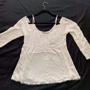 cold shoulder blouse